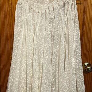 Kate Austin white cherry skirt